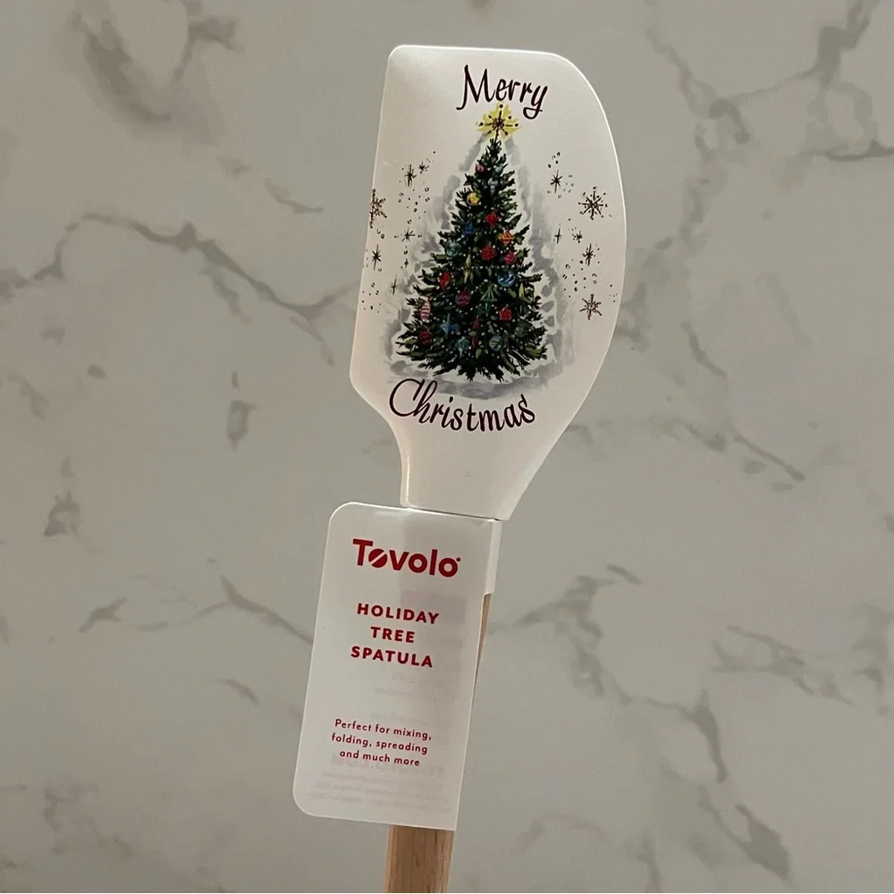 NEW! Sur La Table Tovolo Merry Christmas Holiday Tree Spatula